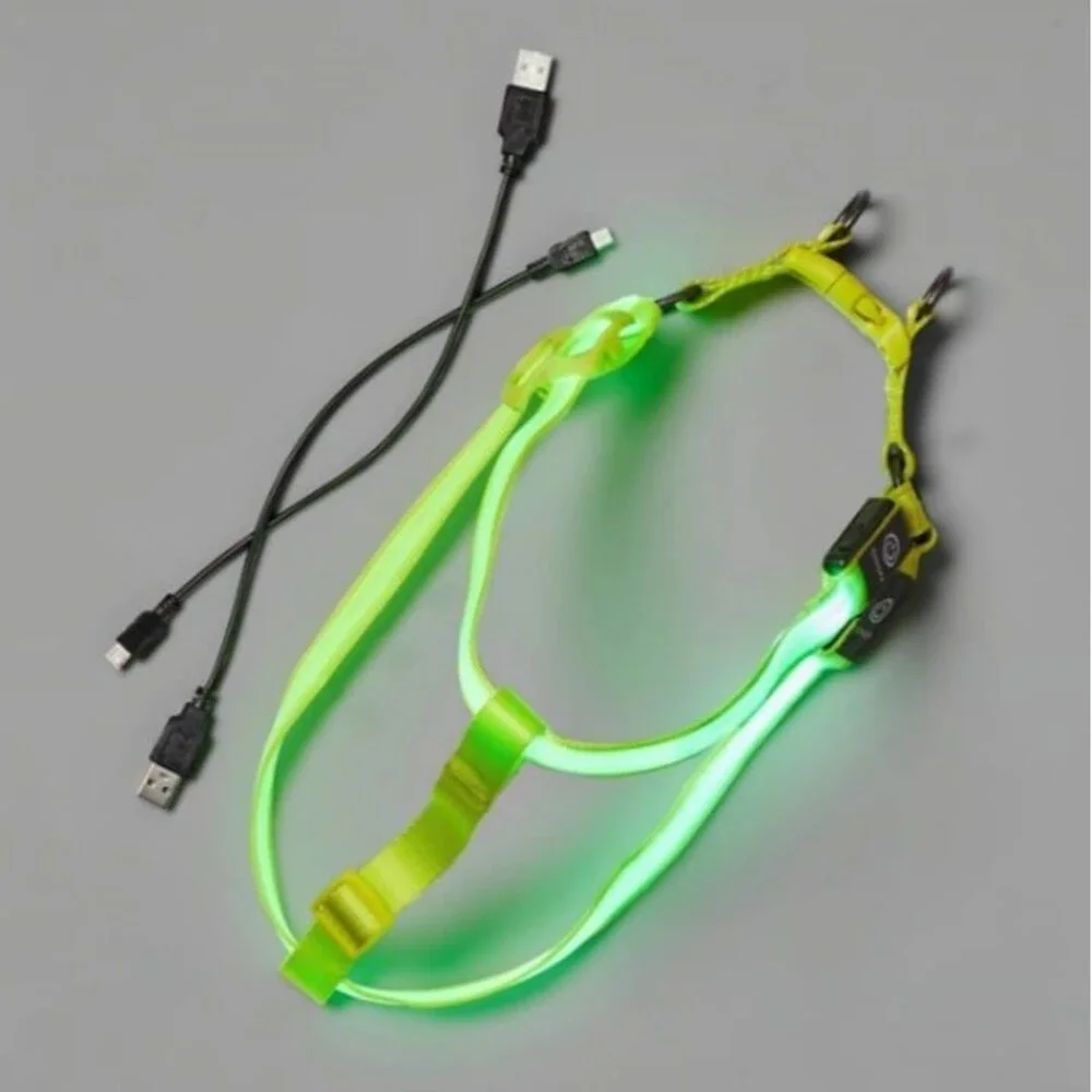 Dog Light Up LED Rechargeable Dog Harness